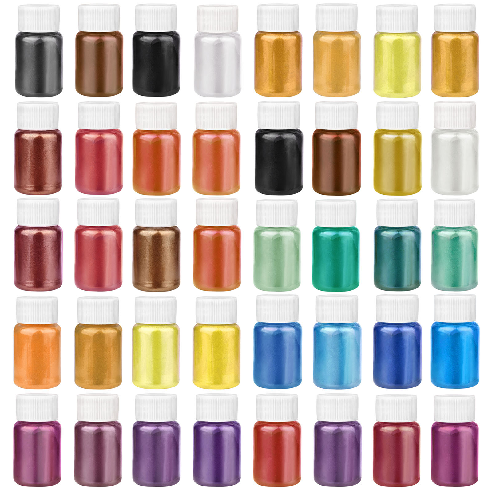 Resin Dye Opaque - 4 Colors/Set Pearlescent Powder Resin Pigment