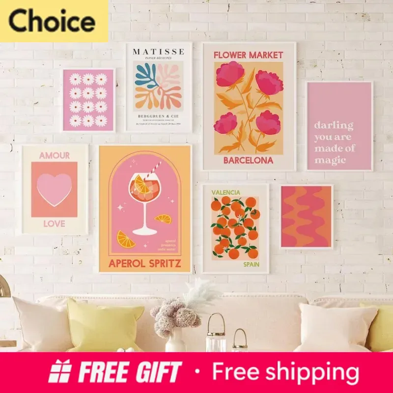 Resin Art Gallery - 2026 Matisse Juice Fruit Pink Orange