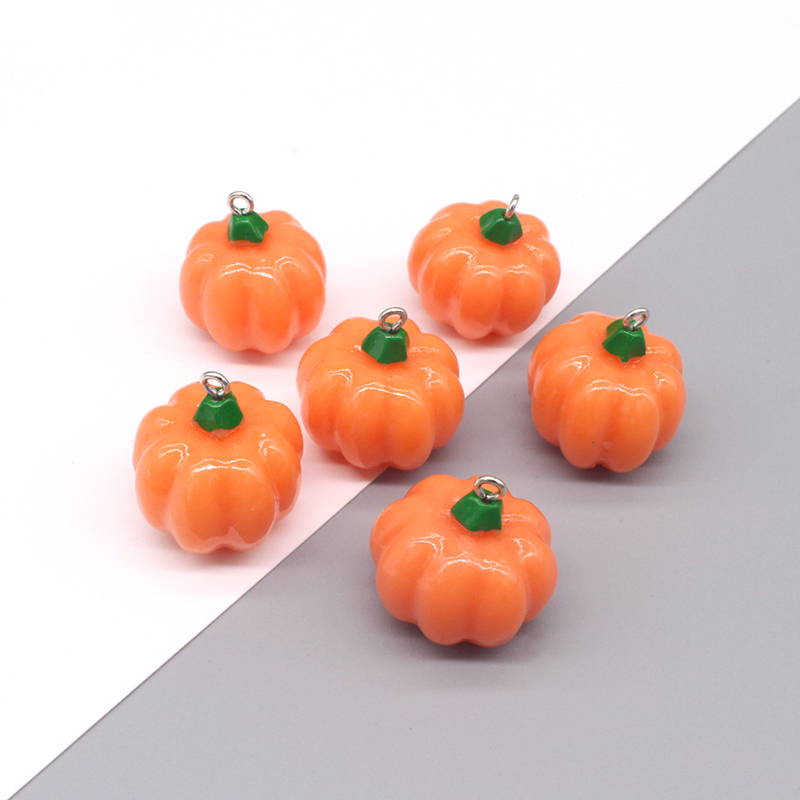 Resin Art Handmade - 10pcs/pack Cute 3D Mini Pumpkin Resin