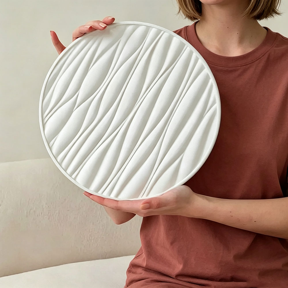 Resin Art Ocean - Large Round Tray Silicone Mold Wave