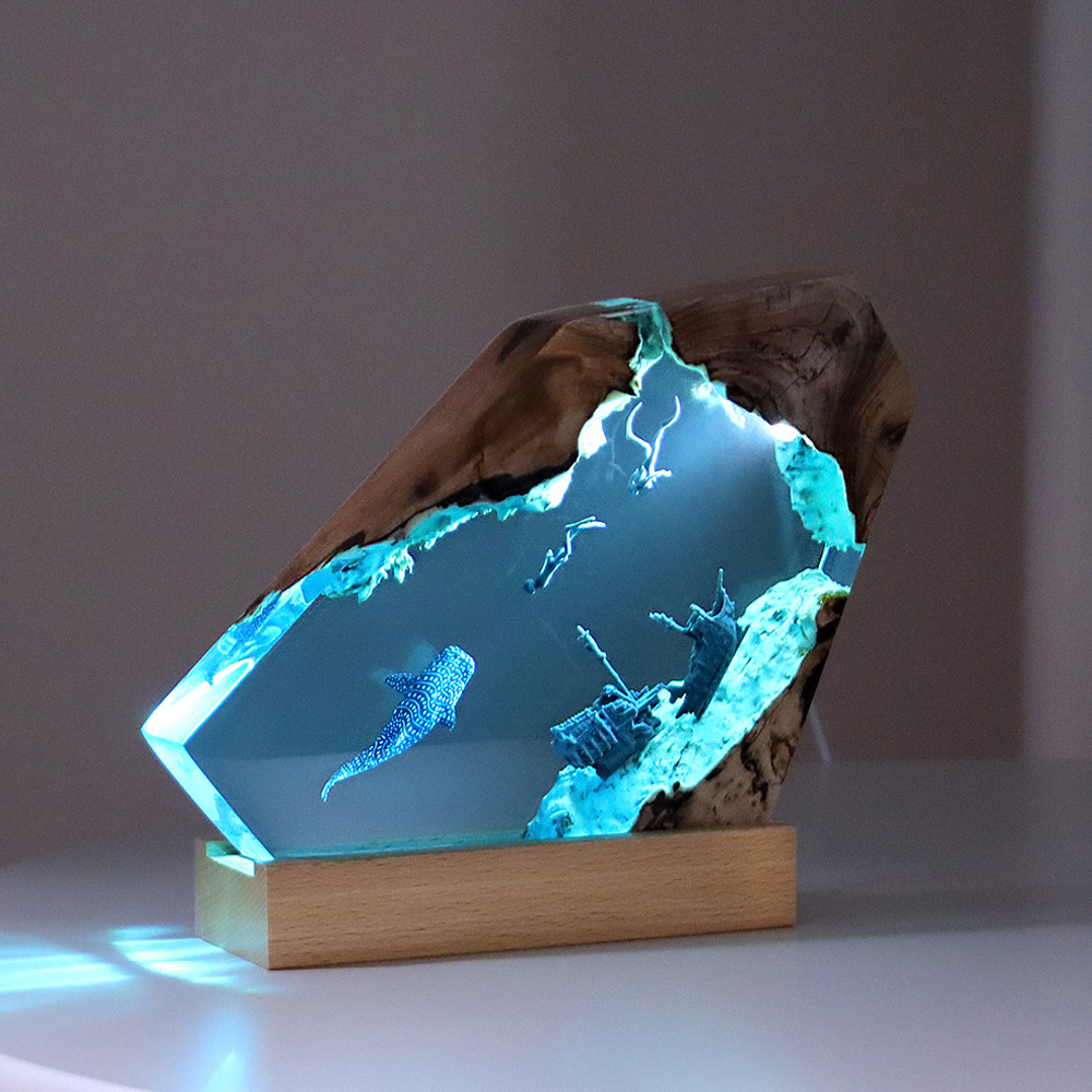 Resin Art Ocean - New Creative Indoor Bedroom Office Table