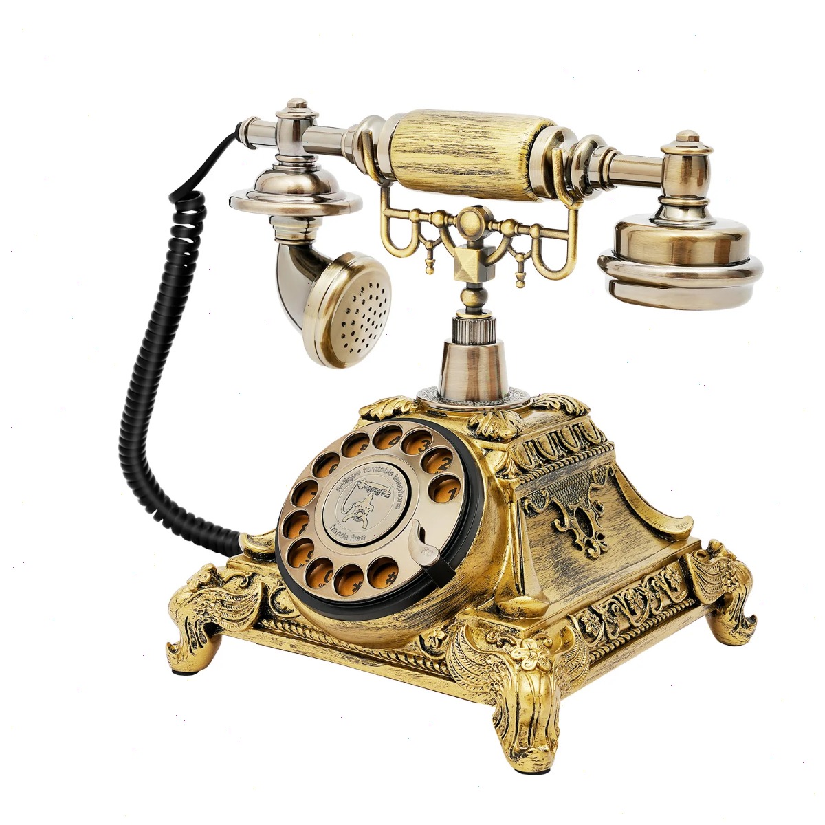 Resin Art Gallery - Retro Rotary Phone, Antique Phone, Vintage