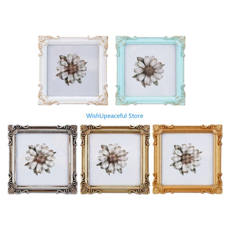 Resin Art Gallery - 34YA Retro Picture Frame,Decorative Photo Frame