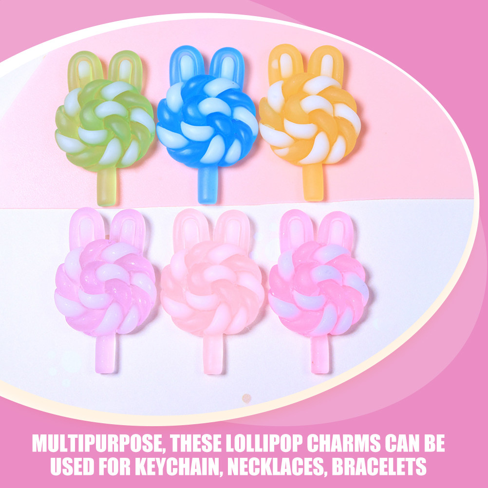 24Pcs Cute Cartoon Lollipop Ch - Resin Art Handmade review and price