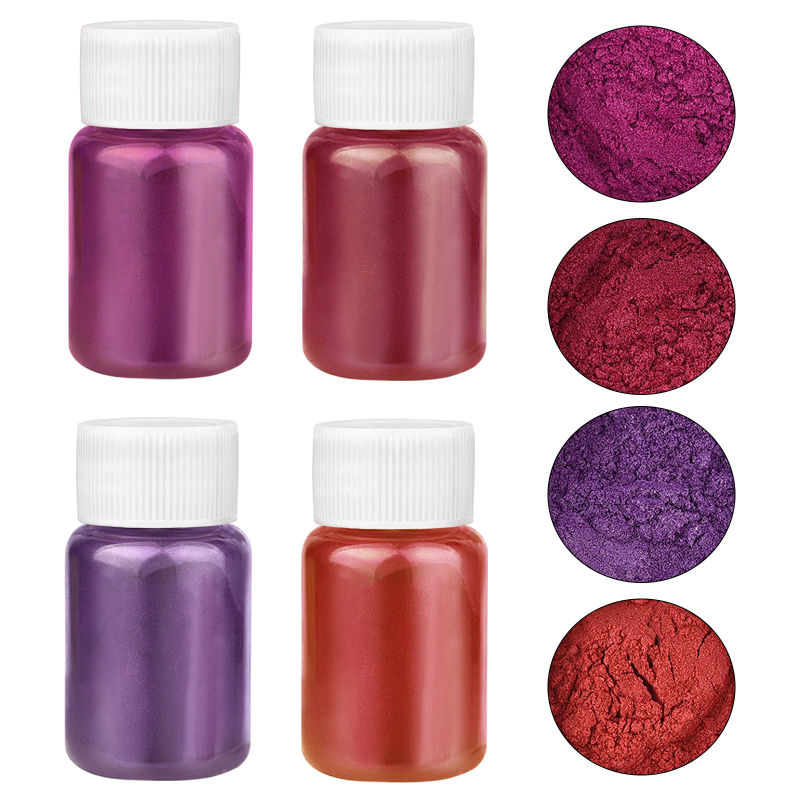 4 Colors/Set Pearlescent Powde - Resin Dye Opaque review and price