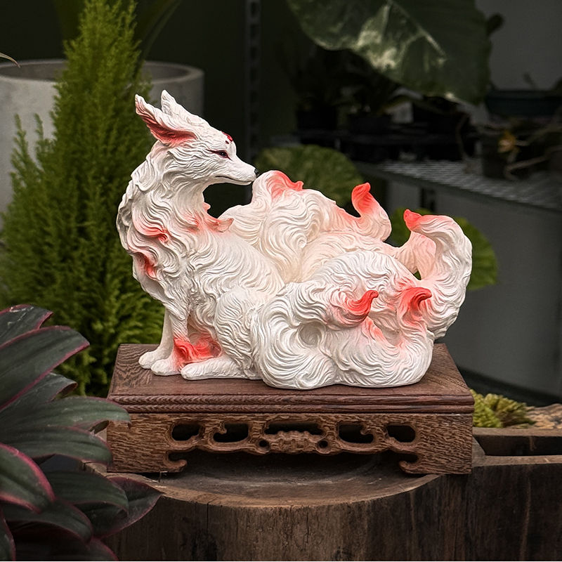 Nine-Tailed Fox Ornaments Fox  - Resin Art For Anniversary Gift review and price