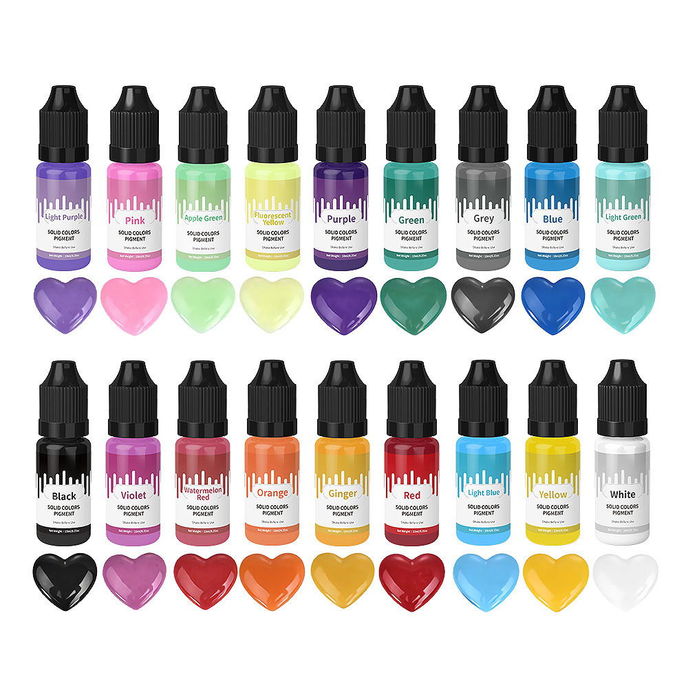 18Colors 10ml Macaron Solid Pa - Resin Dye Opaque review and price
