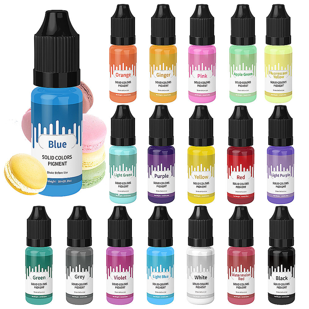 18Colors 10ml Macaron Solid Pa - Resin Dye Opaque review and price