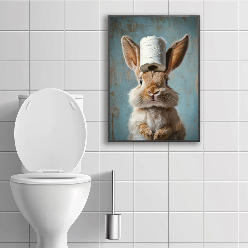 Cartoon Cute Funny Animals wit - Resin Art On Canvas review and price