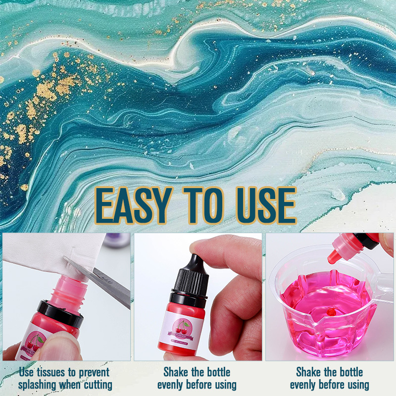 Epoxy Resin Color Pigment 24 V - Resin Dye Opaque review and price