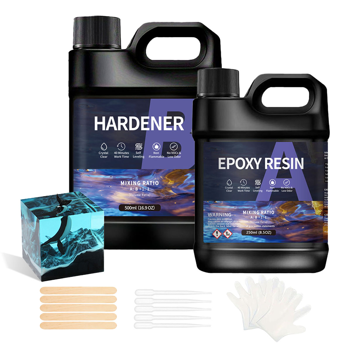 Professional AB Epoxy Resin Ki - Resin Art Ratio review and price