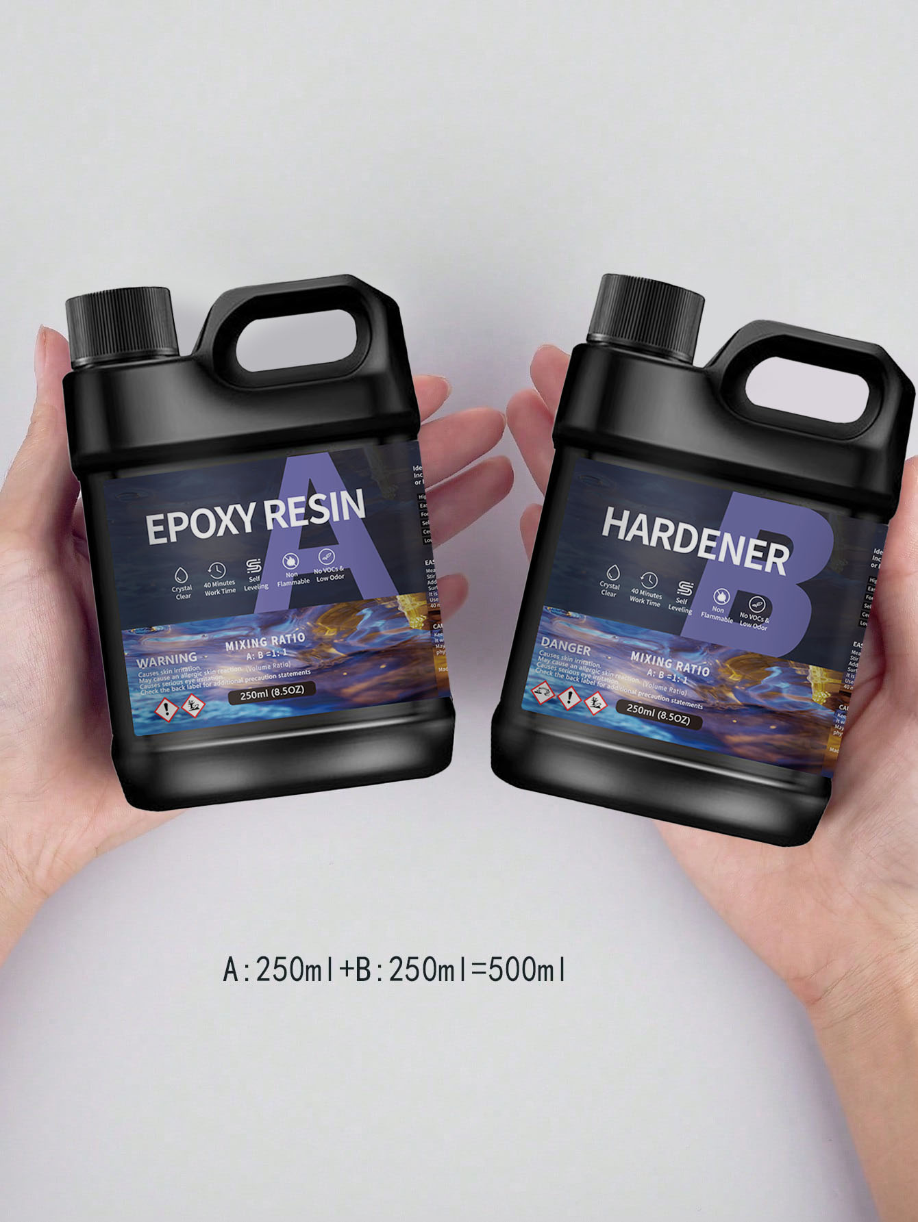 Professional AB Epoxy Resin Ki - Resin Art Ratio review and price