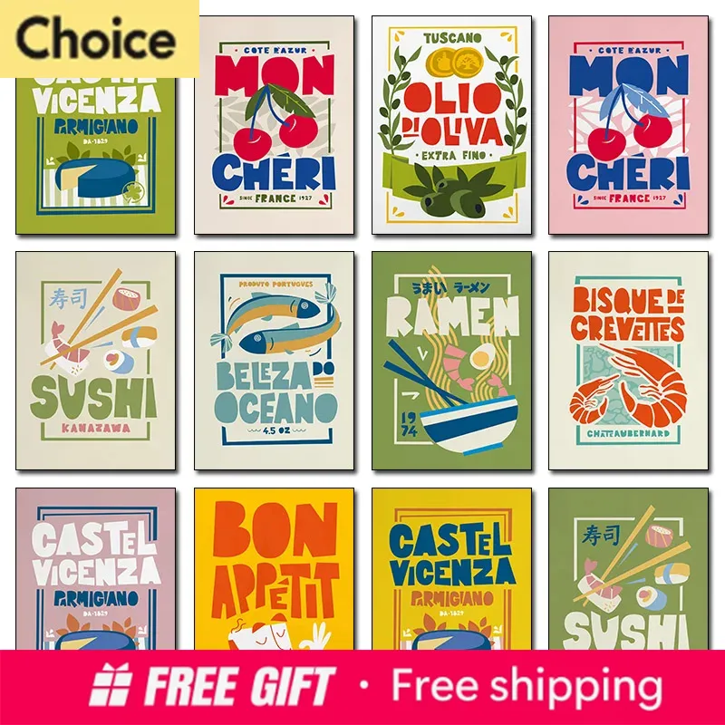 2026 Cartoon Funny Food Poster - Resin Art Quote review and price
