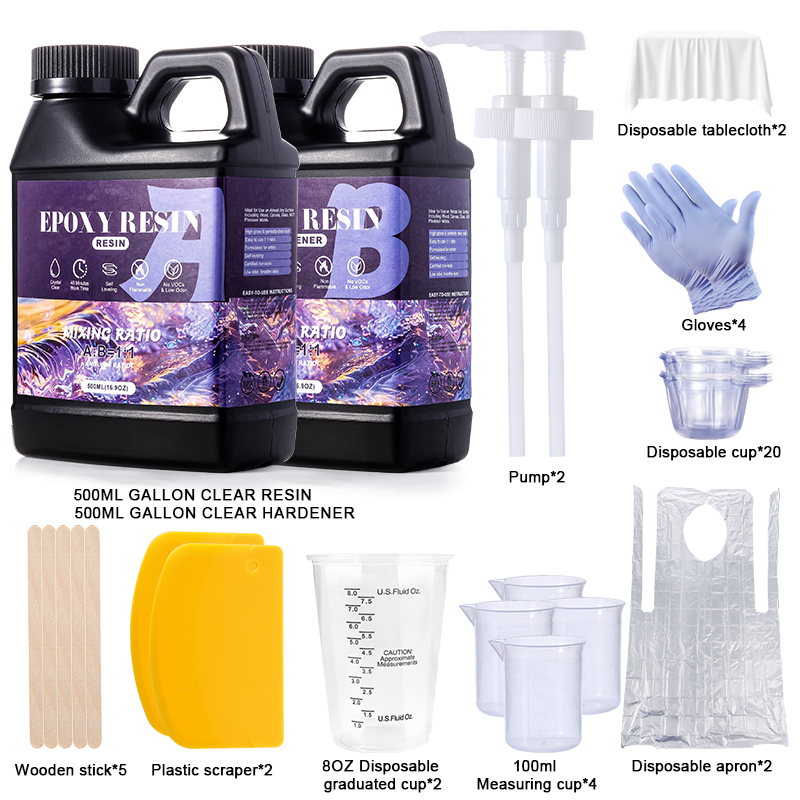 Epoxy Resin Kit 1:1 Ratio Anti - Resin Art Ratio review and price