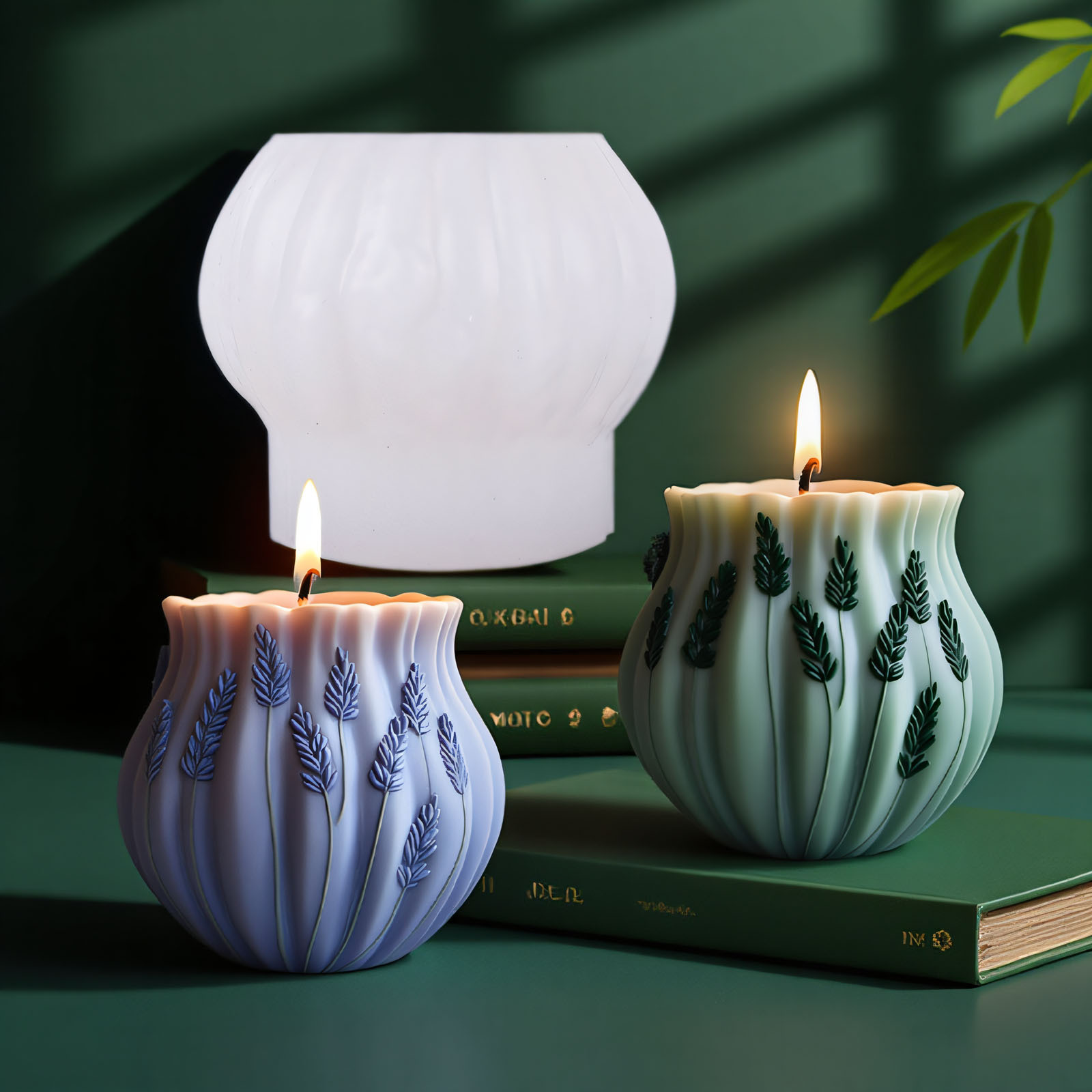 Lavender Silicone Candle Mold  - Resin Art Handmade review and price
