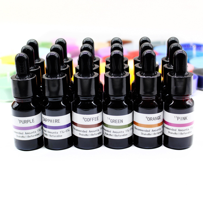 10ml Liquid Candle Dye High Co - Resin Dye Opaque review and price