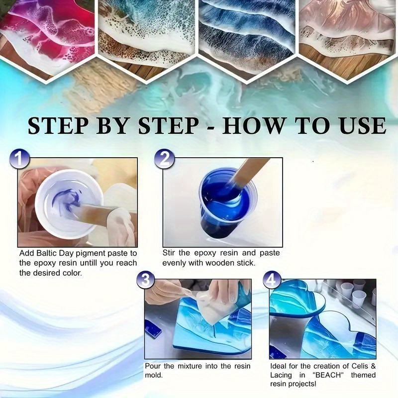 24 Colors/8 Colors 5g 0.18oz P - Resin Dye Opaque review and price