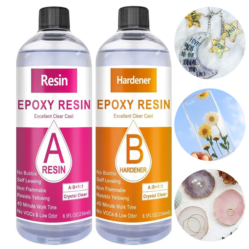 Crystal Clear Epoxy Resin Kit  - Resin Art Ratio review and price