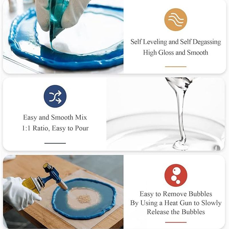 Crystal Clear Epoxy Resin Kit  - Resin Art Ratio review and price
