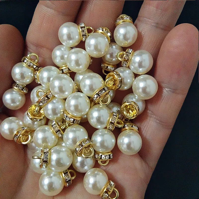 30Pcs Round Pearl Diamond Pend - Resin Art For Anniversary Gift review and price