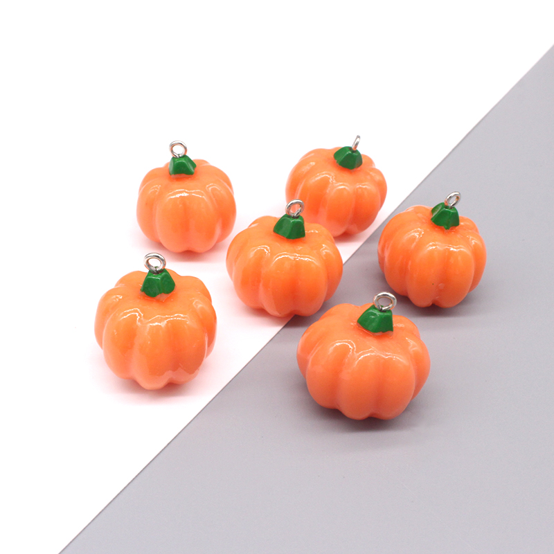 10pcs/pack Cute 3D Mini Pumpki - Resin Art Handmade review and price