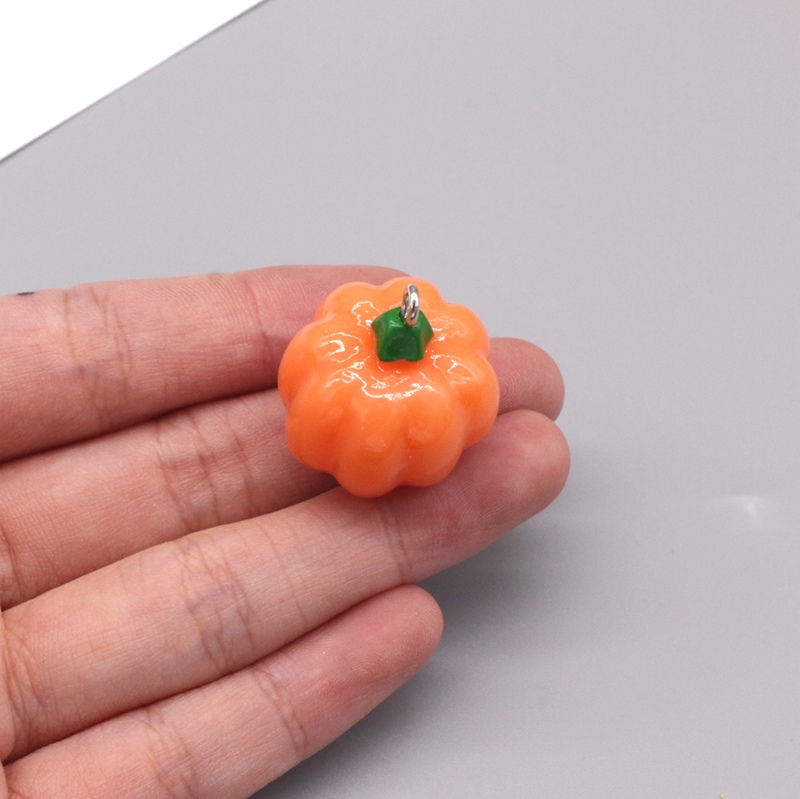 10pcs/pack Cute 3D Mini Pumpki - Resin Art Handmade review and price