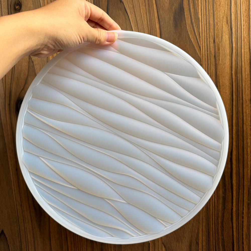 Large Round Tray Silicone Mold - Resin Art Ocean review and price