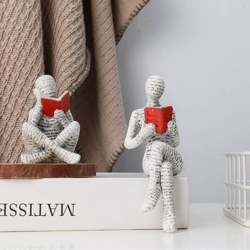 1pc Creative Reading Paper Pul - Resin Art For Anniversary Gift review and price