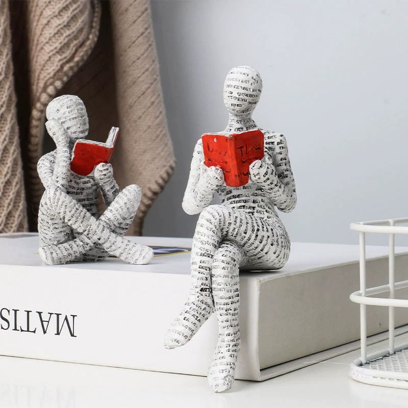 1pc Creative Reading Paper Pul - Resin Art For Anniversary Gift review and price