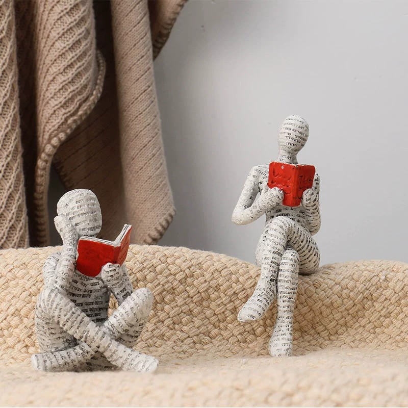 1pc Creative Reading Paper Pul - Resin Art For Anniversary Gift review and price