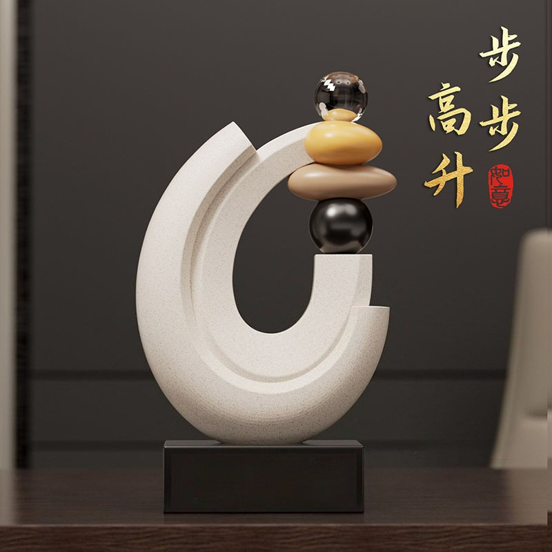 Home Decor Lucky Stone Statue  - Resin Art For Anniversary Gift review and price