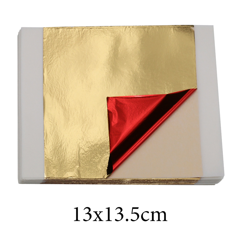 100pcs Imitation Gold Leaf Foi - Resin Art For Anniversary Gift review and price