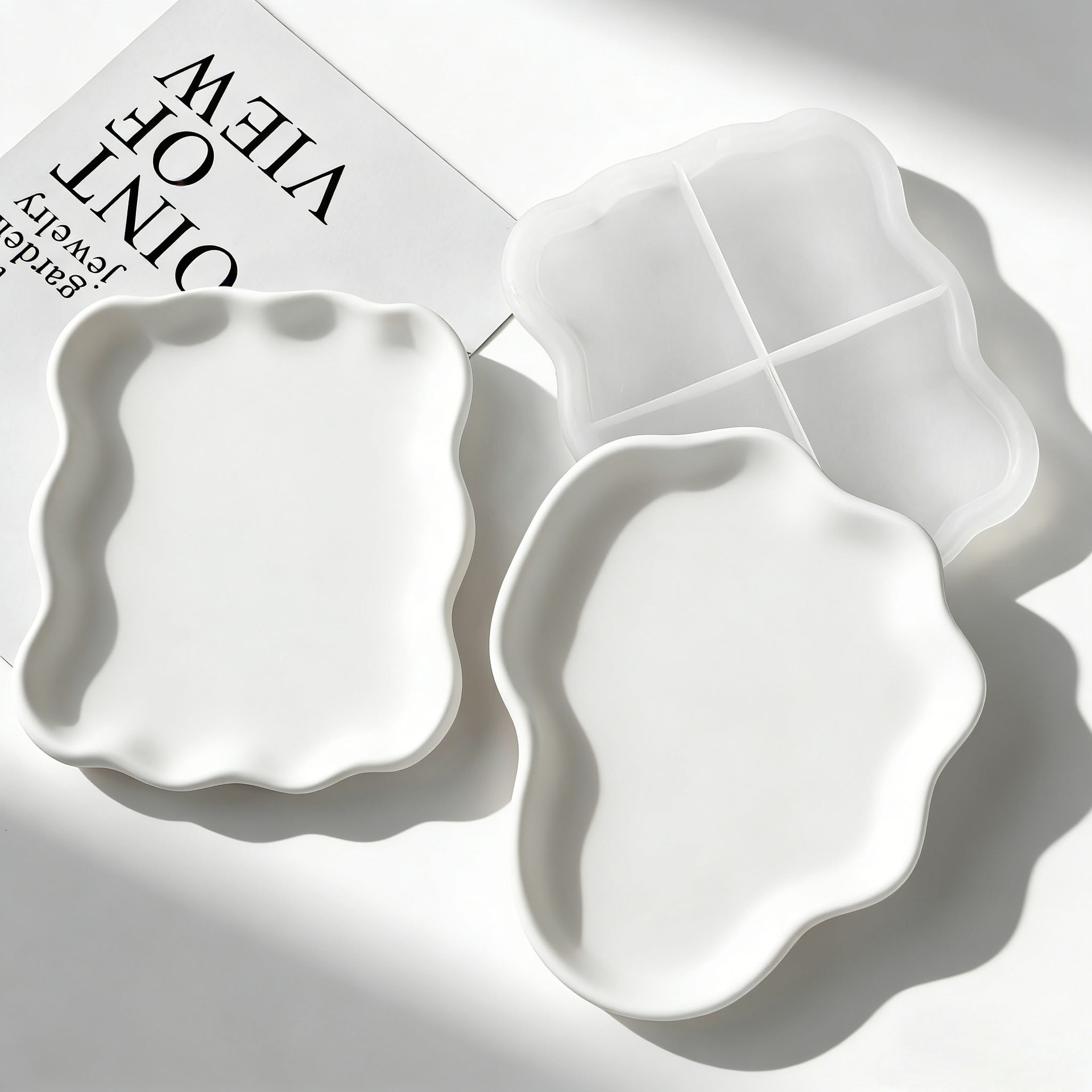 DIY Geometric Wave Plaster Coa - Resin Art Ocean review and price