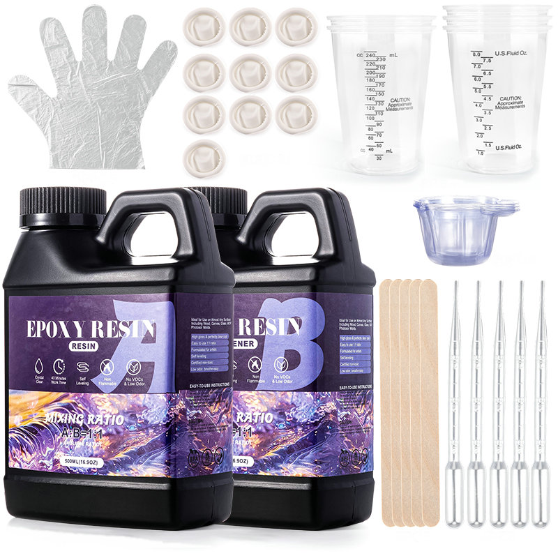 1:1 Ratio Epoxy Resin Kit Anti - Resin Art Ratio review and price