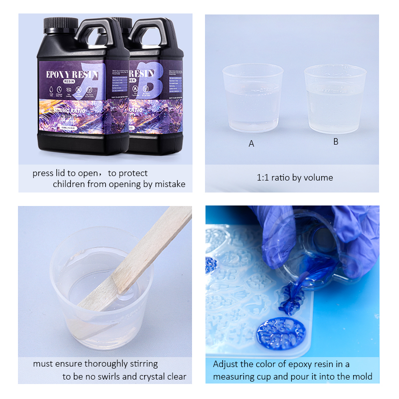 1:1 Ratio Epoxy Resin Kit Anti - Resin Art Ratio review and price