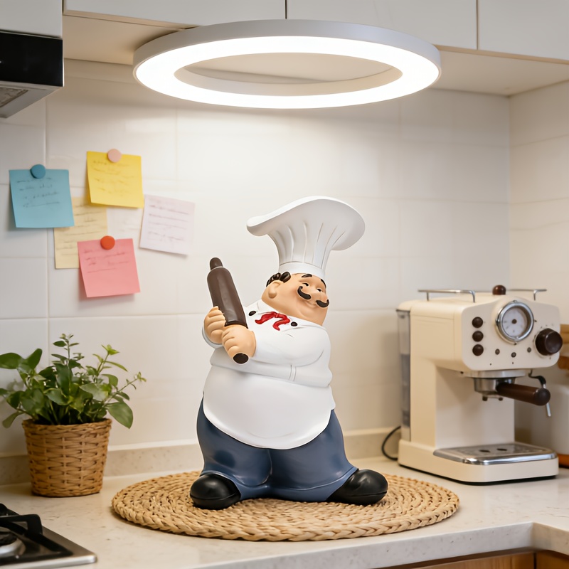 Mustache Chef-Chef Resin Statu - Resin Art Ocean review and price