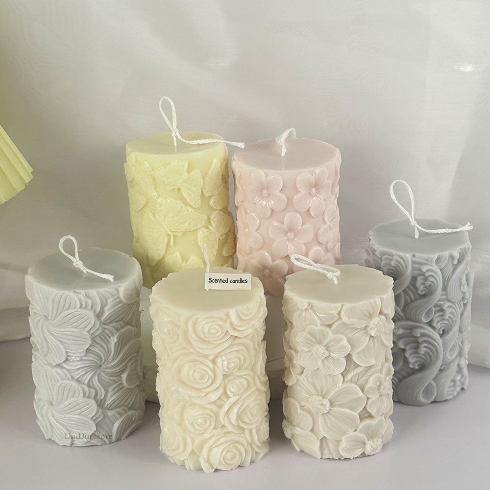 Flower Butterfly Columnar Sili - Resin Art Ocean review and price