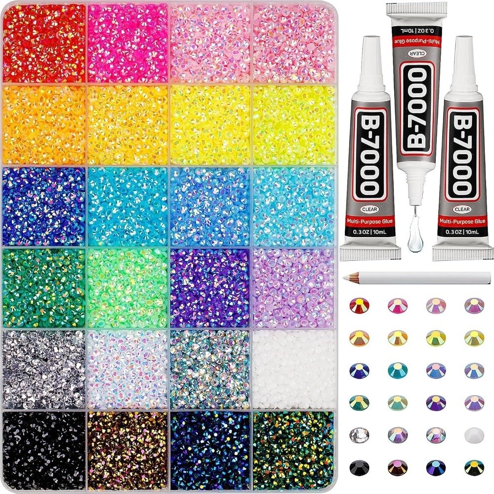 Multicolor Resin Rhinestone Ki - Resin Art Supplies review and price