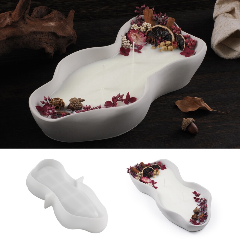 DIY Irregular Wave Candle Bowl - Resin Art Ocean review and price