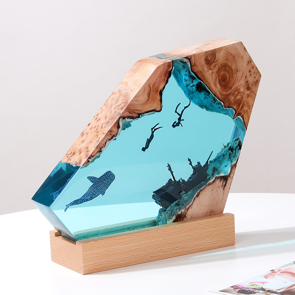 New Creative Indoor Bedroom Of - Resin Art Ocean review and price