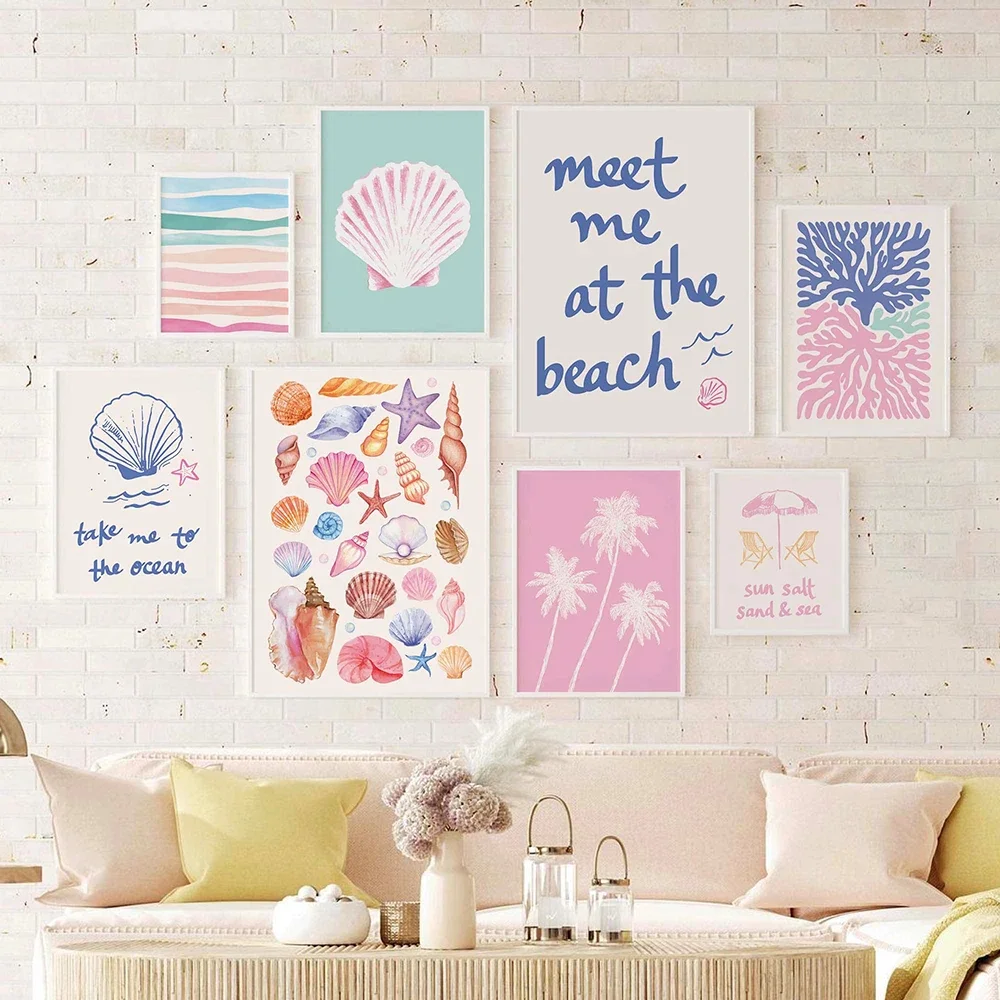 Coastal Gallery Wall Art Poste - Resin Art Gallery review and price