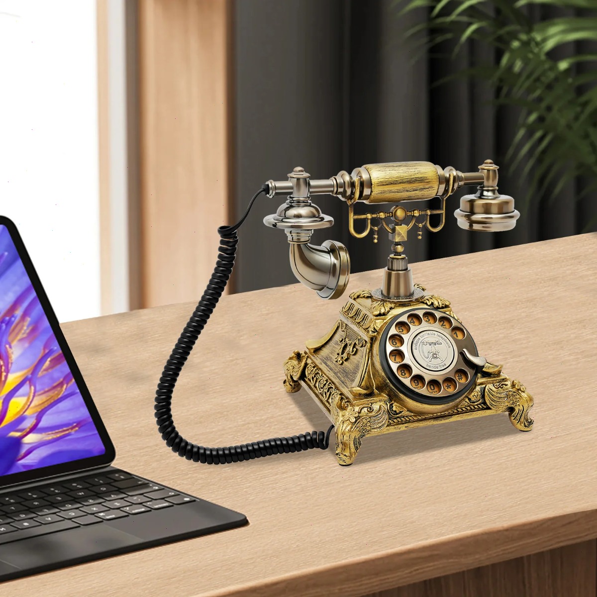 Retro Rotary Phone, Antique Ph - Resin Art Gallery review and price