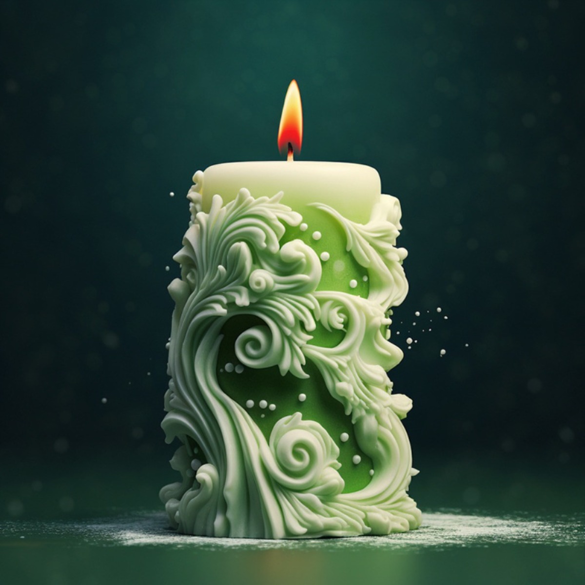 geometry Carved Cylindrical Si - Resin Art Ocean review and price