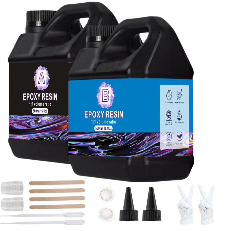 Crystal Clear Epoxy Resin AB A - Resin Art Ratio review and price