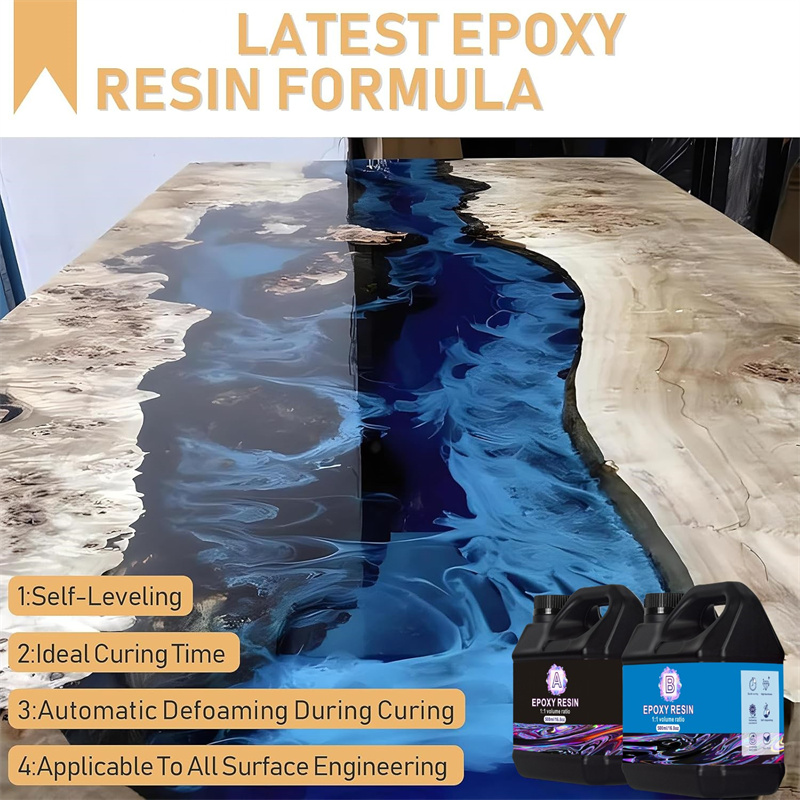 Crystal Clear Epoxy Resin AB A - Resin Art Ratio review and price