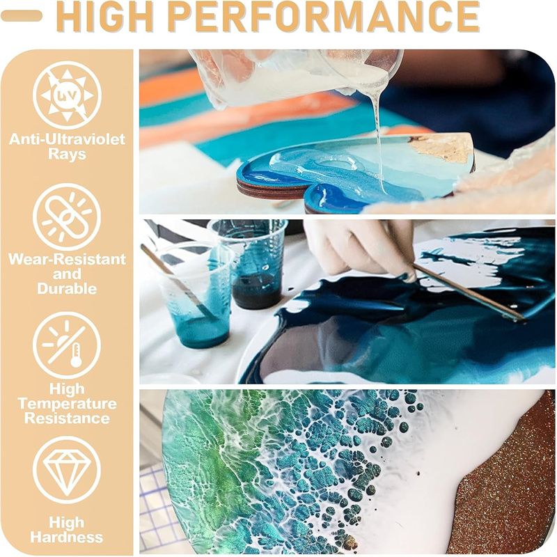 Crystal Clear Epoxy Resin AB A - Resin Art Ratio review and price