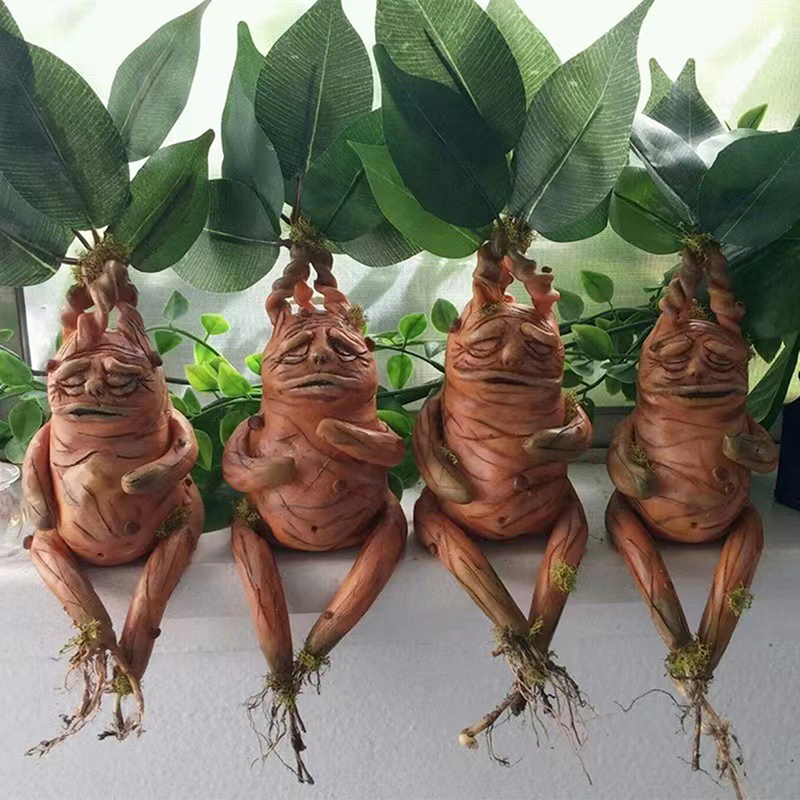 1PCS Mandrake Grass Resin Stat - Resin Art For Anniversary Gift review and price
