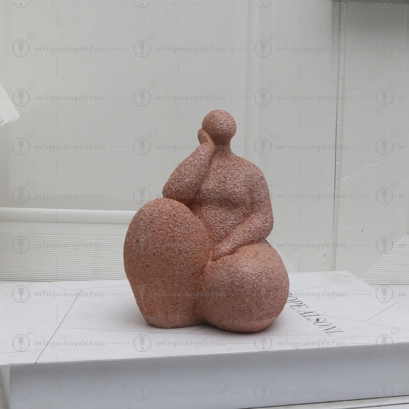 1pc, Sandstone Resin  Chubby W - Resin Art Handmade review and price