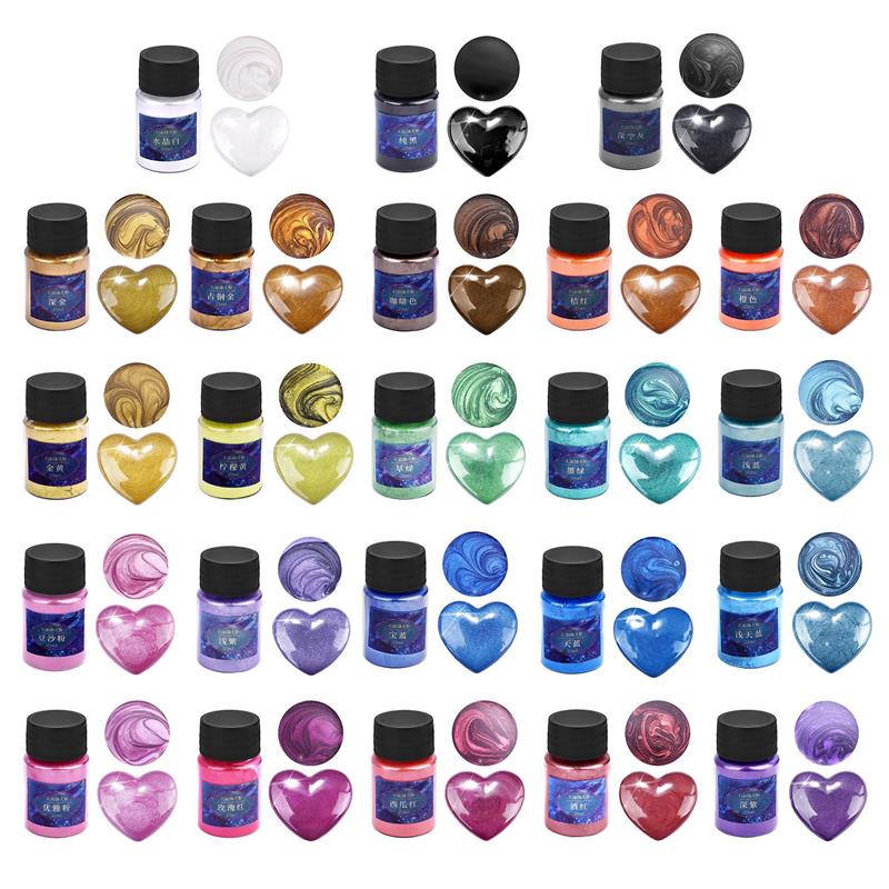 24Colors Epoxy Resin Dye Mica  - Resin Dye Opaque review and price