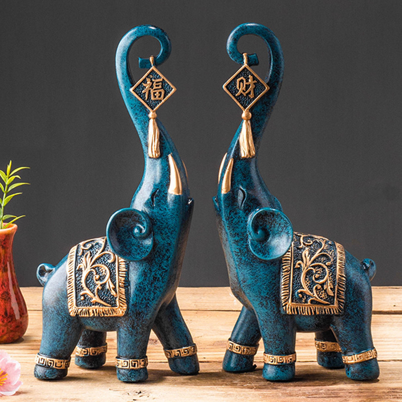 One Pair Chinese Style Lucky W - Resin Art For Anniversary Gift review and price